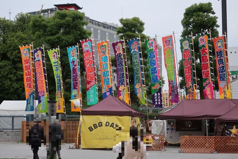 Sumo banners (Sumo flags)